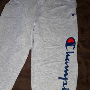 Grey XL (boys) Champion Joggers